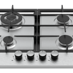 Encimera de gas Svan SGW4600X 8500W 4 fuegos ignición automática inox 59,5 cm - Imagen 2